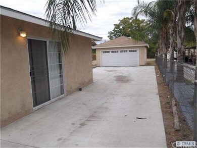 Long driveway - two car detached garage