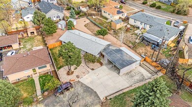 Overhead view front