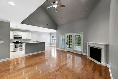 Vaulted great room