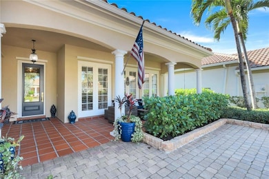 Entrance to property with a porch