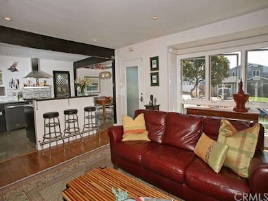 Open floor plan with high end design features.