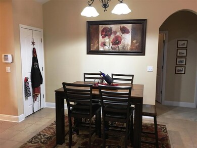Here's the breakfast nook and pantry to the left.