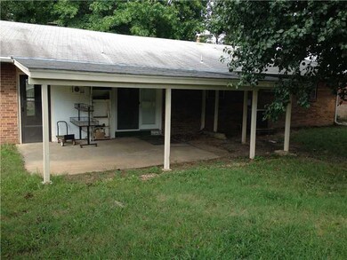Patio/Deck. Covered Patio back of home