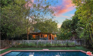Pool At Twilight