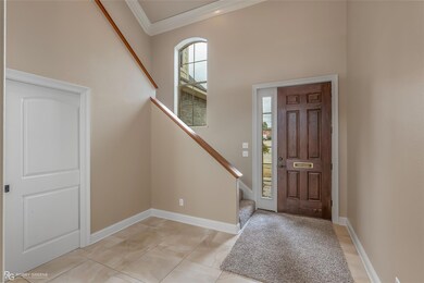 Spacious foyer