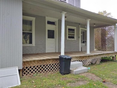 Rear porch