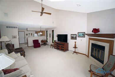 Ceiling fan and skylight