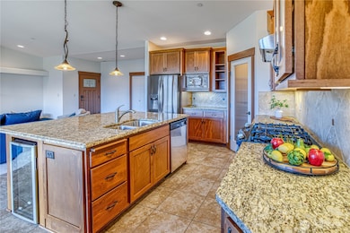 Open to the living area