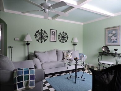 Light and airy 20 foot living room.