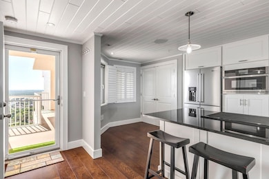 Entering into the open large open kitchen