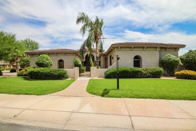 Front with courtyard