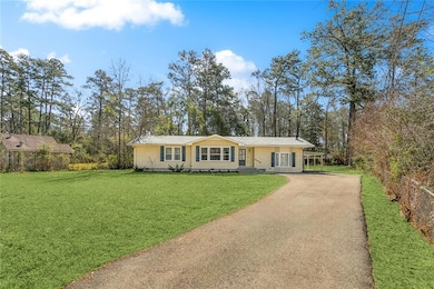 View of back of home