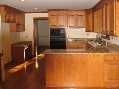 Spacious Kitchen with Granite Countertops