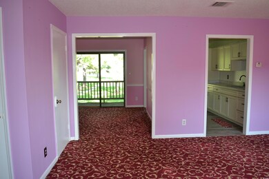 Hallway with sink