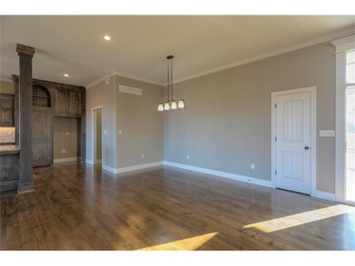 Formal Dining room is located off the kitchen.  Ha