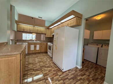 Easy access to the laundry room and garage