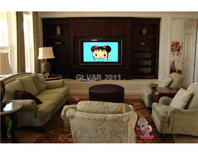 Den. Built in entertainment center
