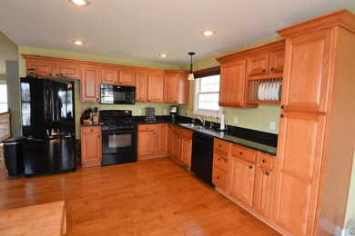 Maple Cabinets and Granite Countertops