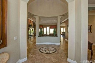 Entrance in main residence