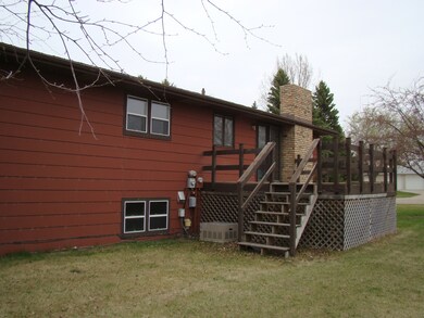 Deck off patio doors