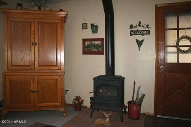 Gaslog stove in Greatroom