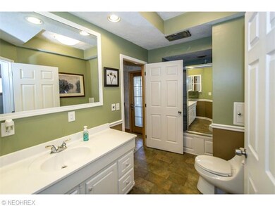 Large, Centrally Located Main Bath Offers Jetted T