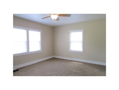 Living Room. Large living room with new paint and 