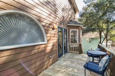Rear deck