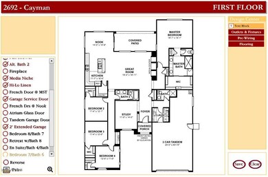 Cayman Floorplan w Options
