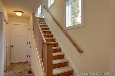 Entry from garage to main level.
