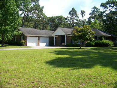Large front yard