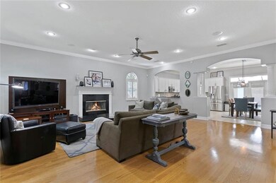 Living room open layout