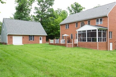 Large outdoor patio as well as a screened in porch