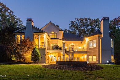 Rear of Home Night Photo