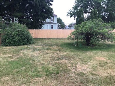 Large yard with new fench