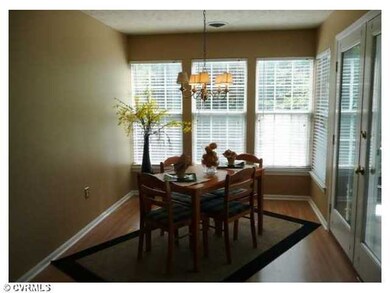 Dining Room - French door leads to private balcony