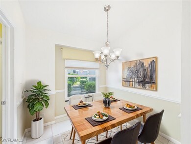 Virtually Staged Dining Room