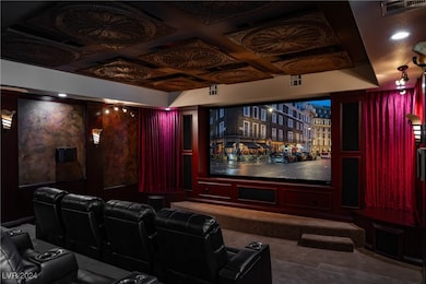 12-person private theatre with wet bar
