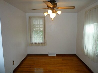 Dining Room. The hard wood floors flow into this l