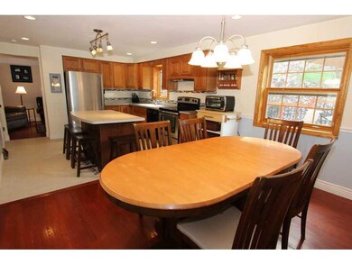 Dining Room. Dining room opens into kitchen, allow