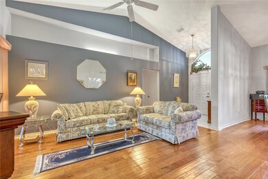VAULTED CEILING AND PLANT SHELVES