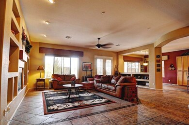 Great room to kitchen