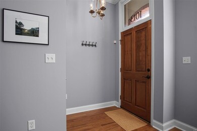 Entry with coat closet