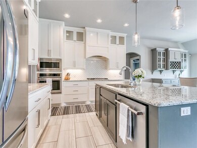Kitchen:  Your gourmet kitchen includes a 7 foot i