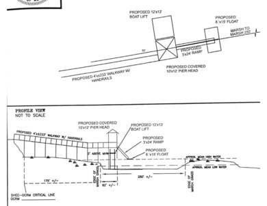 234 Bull Point Dock Survey Drawing