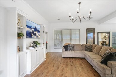 Built in entertainment center