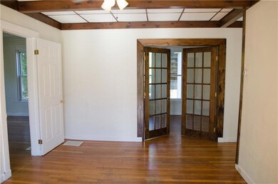 Apt A dining room - view to bedroom