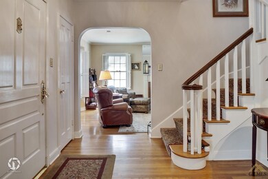 Beautiful entry into this traditional home with original hardwood floors, and period hardware. Please note that most windows are Pella wood windows, approximately 1 year old.