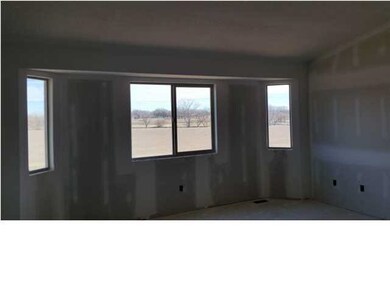 Master bedroom has vaulted ceiling