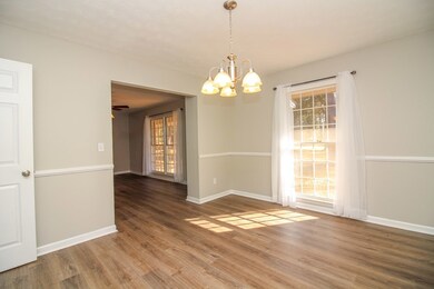 Kitchen off dining room